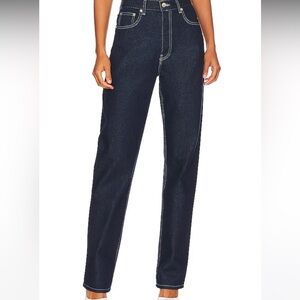 EB High Rise, Straight Leg Jeans